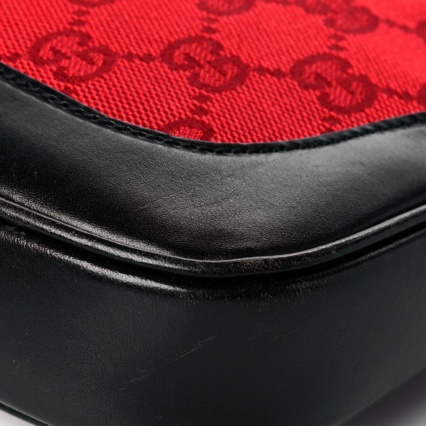 Monogram Jackie O Hobo Red