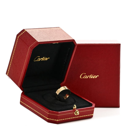 Cartier 18K Yellow Gold 5.5mm LOVE Ring 52 6 5 of 5