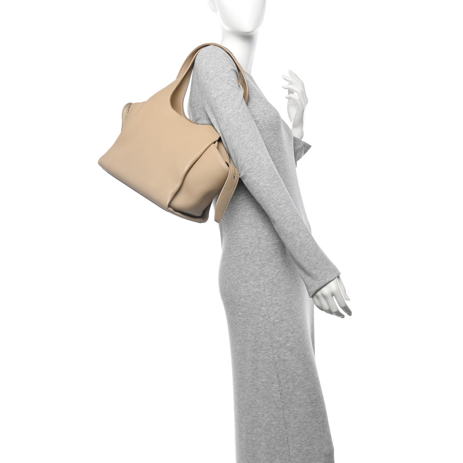 The Row Grained Calfskin TR1 Beige 2 of 11