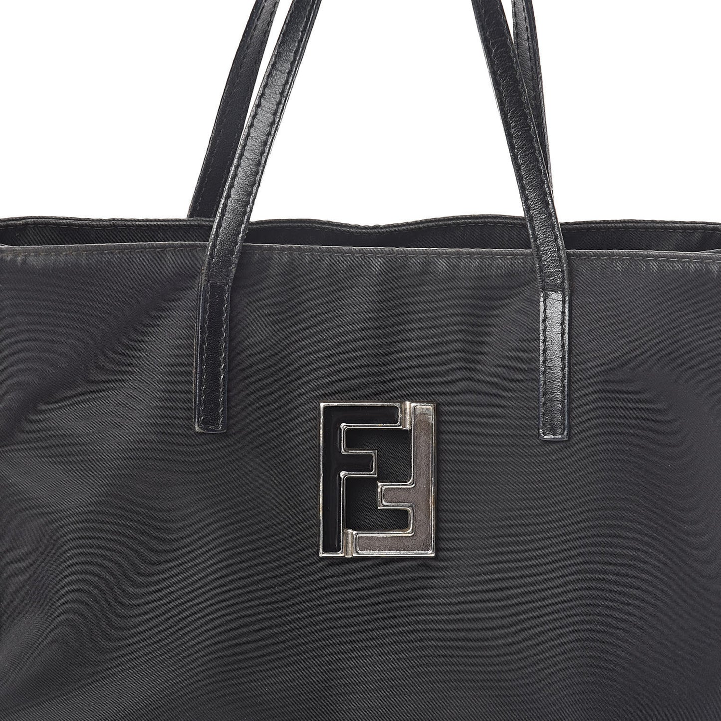 Nylon Small Tote Black