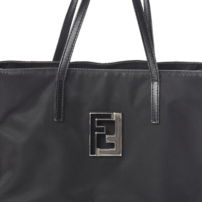 Fendi Nylon Small Tote Black 13 of 15