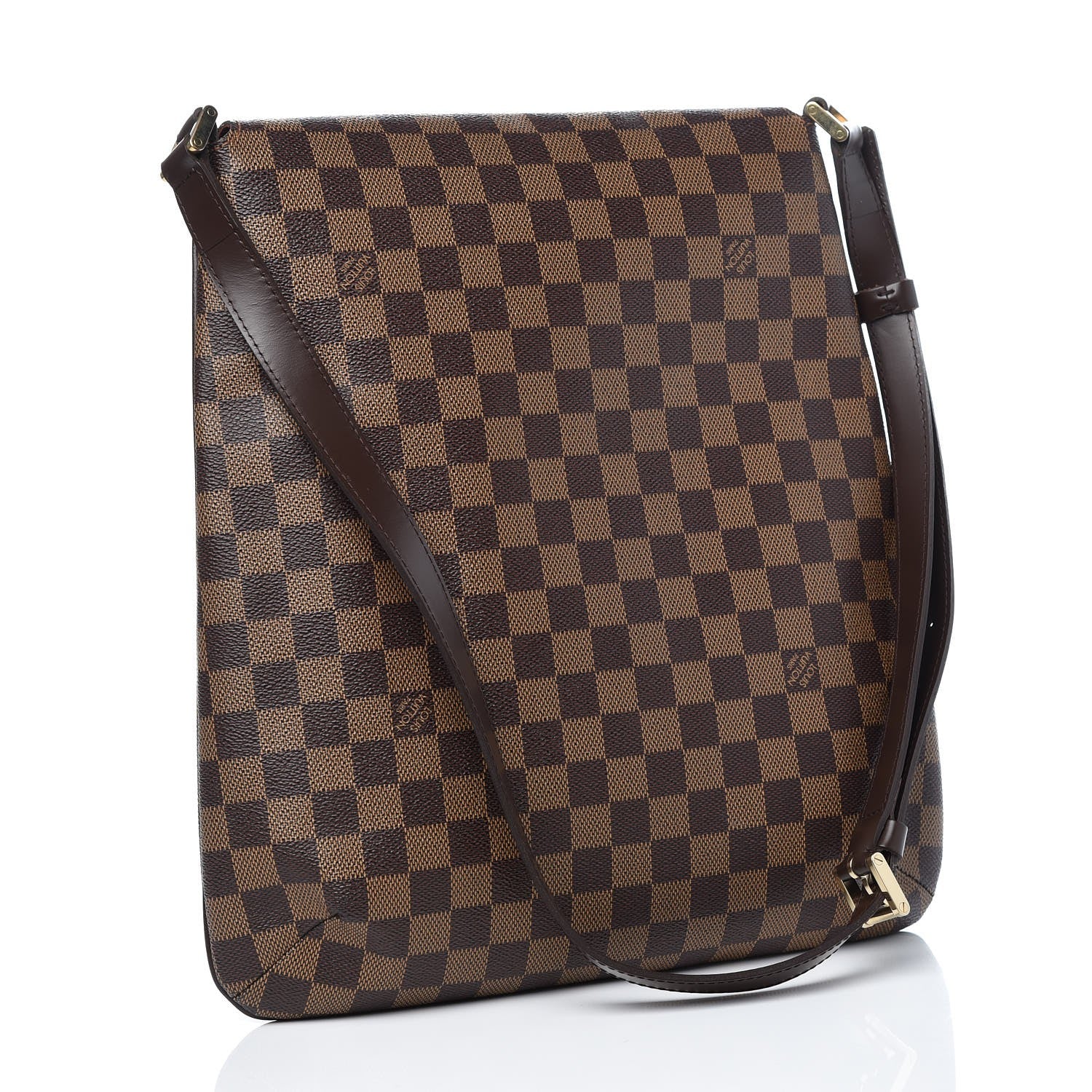 Louis Vuitton Damier Ebene Musette GM 3 of 9