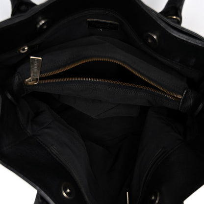 Chanel Caviar Tall Cerf Tote Black 5 of 9