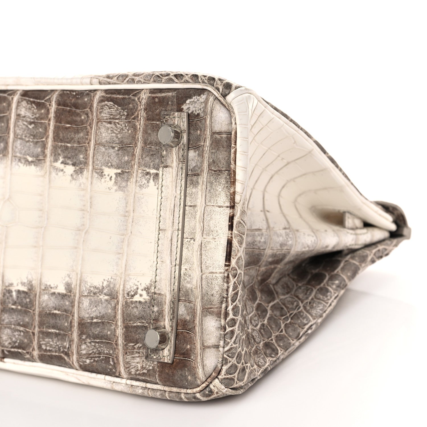 Hermes Matte Niloticus Crocodile Himalaya Birkin 30 Blanc 11 of 17