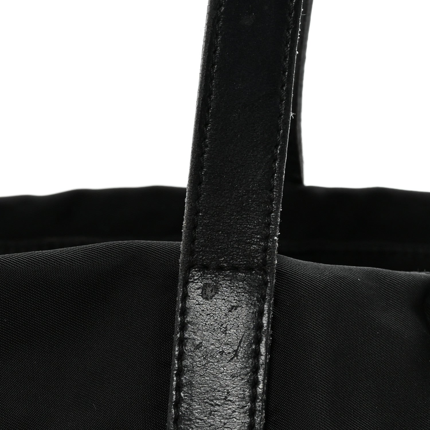 Prada Tessuto Nylon Shopping Tote Black 7 of 9