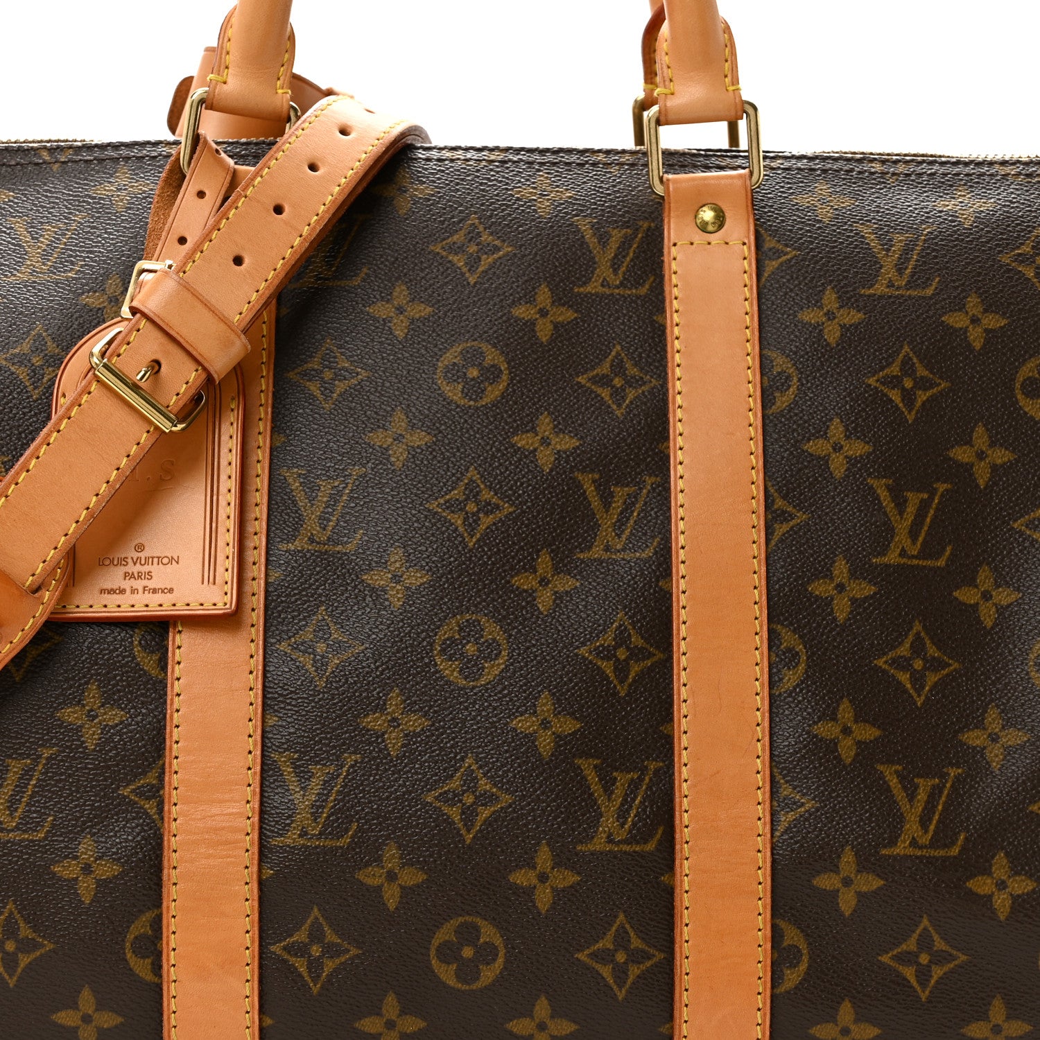 Louis Vuitton Monogram Keepall Bandouliere 50 7 of 14