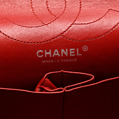 Chanel Aged Calfskin Quilted 2.55 Reissue 226 Flap Red 6 of 9