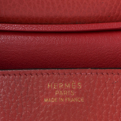 Hermes Ardennes Birkin 35 Rouge Vif 21 of 37