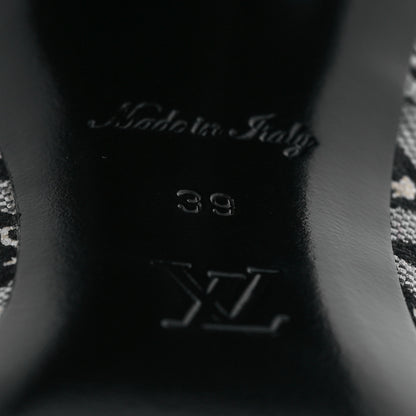 Louis Vuitton Jacquard Since 1854 Silhouette Mules 39 Grey 7 of 8