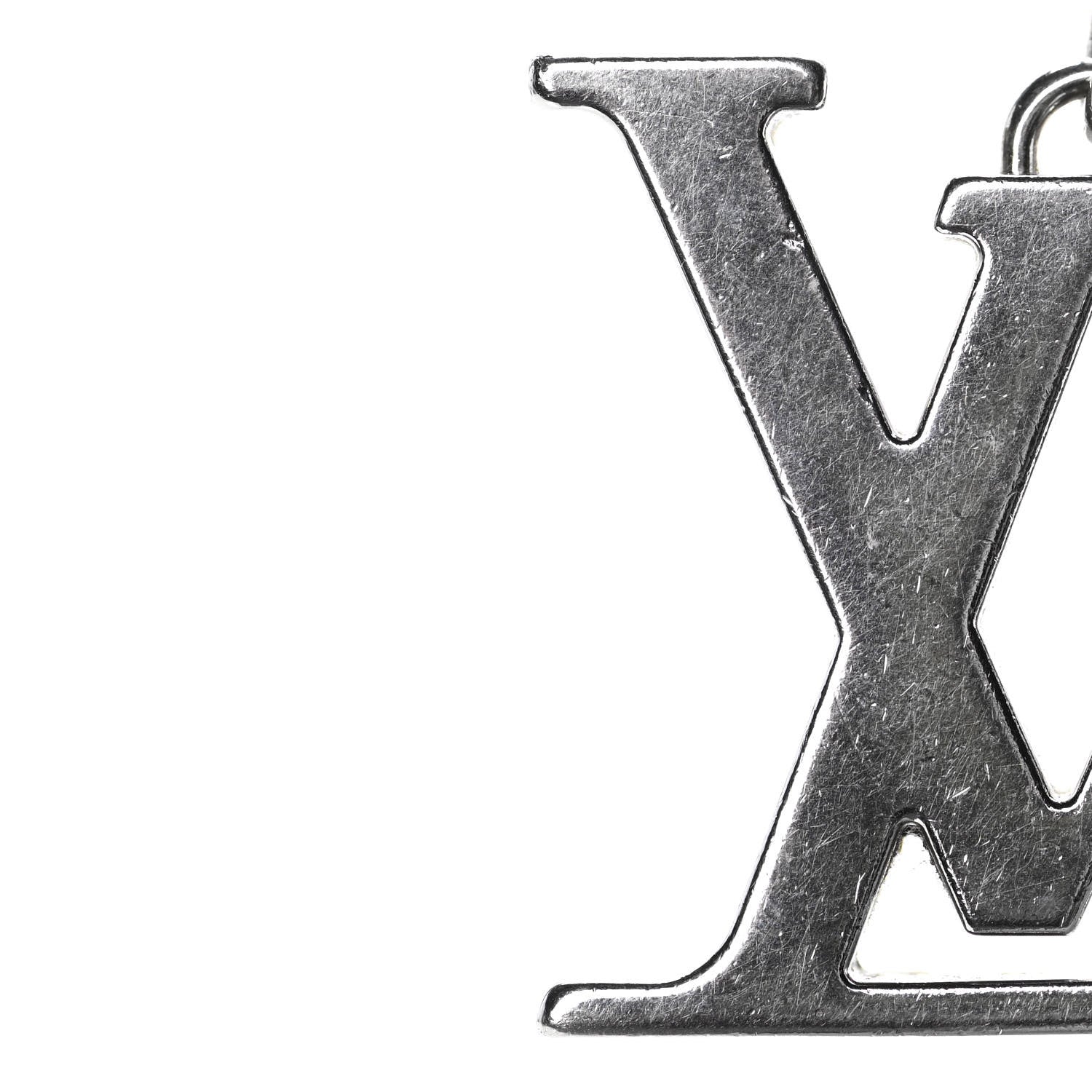 Louis Vuitton LV Facettes Bag Charm Key Holder Silver 5 of 5