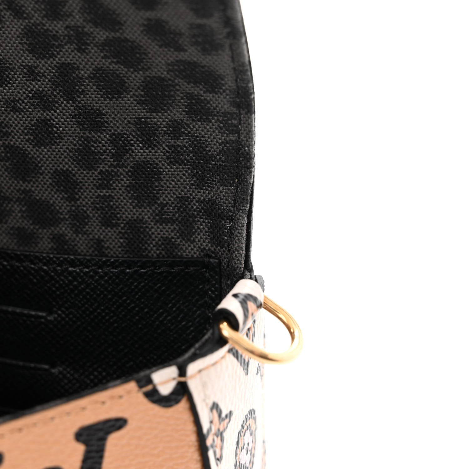 Louis Vuitton Monogram Wild At Heart Felicie Strap & Go Arizona Creme 10 of 11