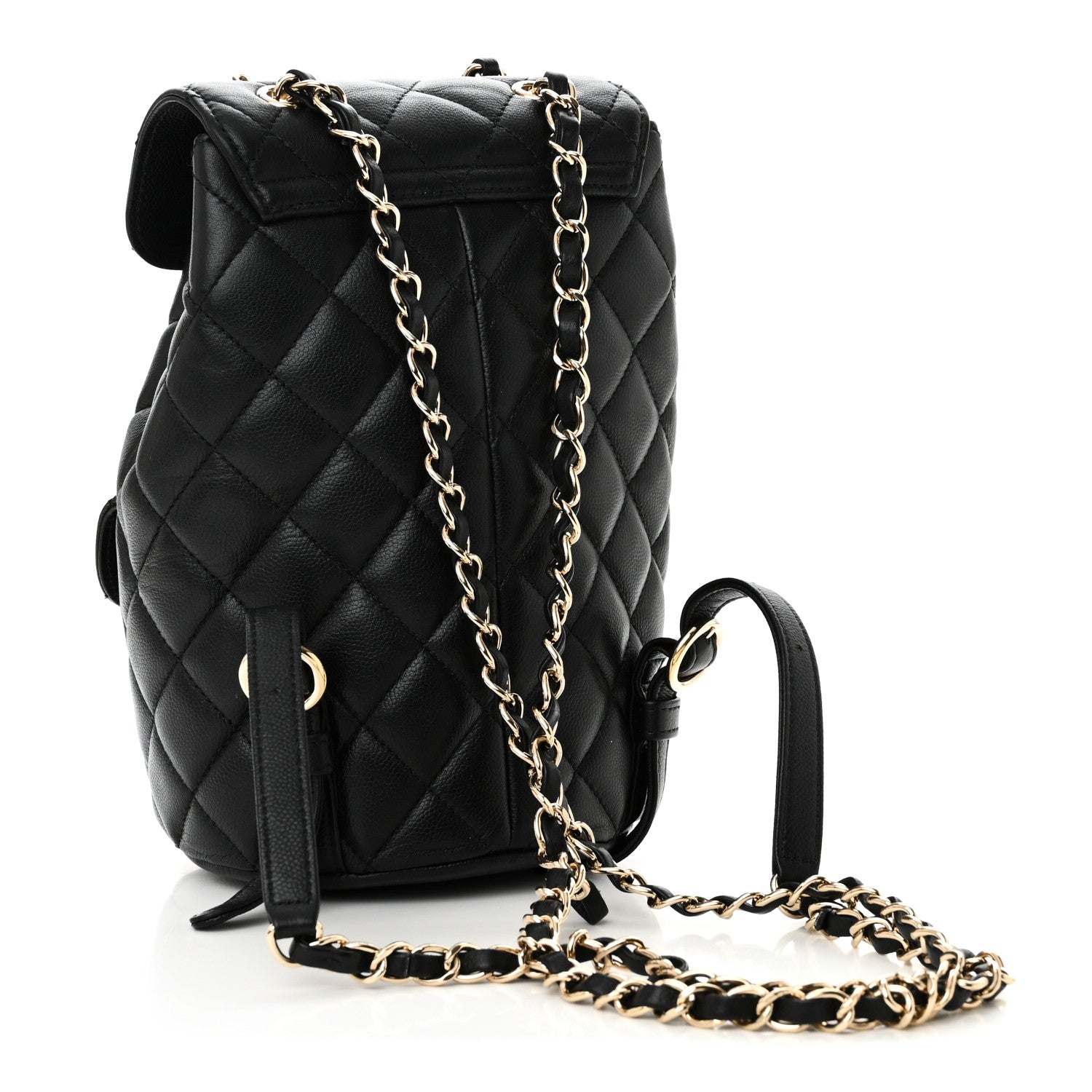 Chanel Caviar Quilted Pockets Backpack Black 3 of 11