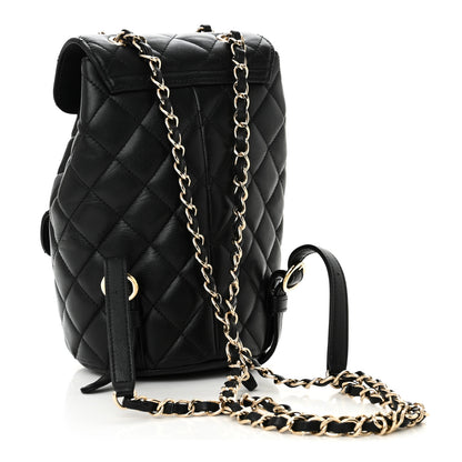 Chanel Caviar Quilted Pockets Backpack Black 3 of 11