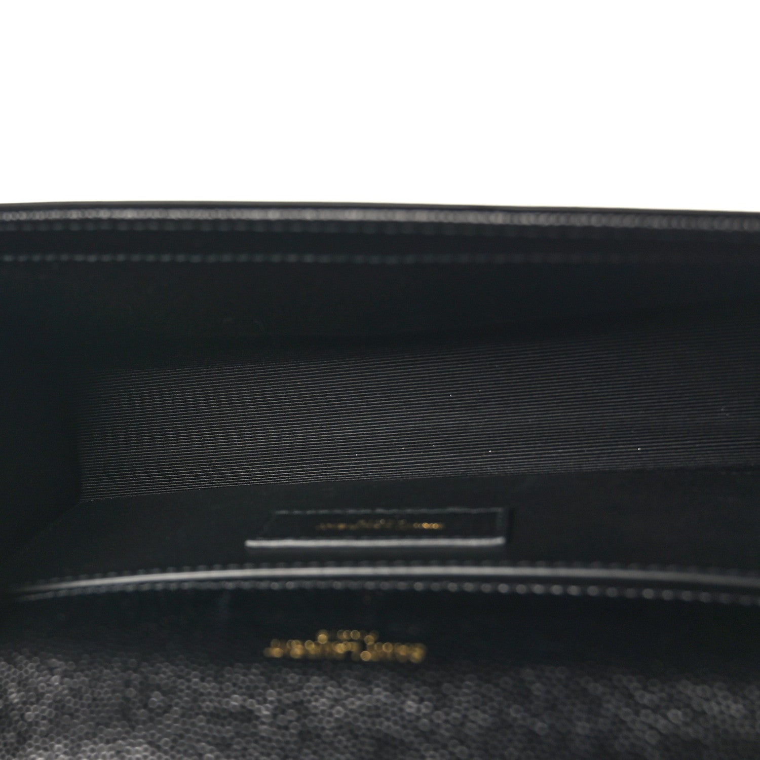 Saint Laurent Grain De Poudre Small Monogram Kate Satchel Black 5 of 9