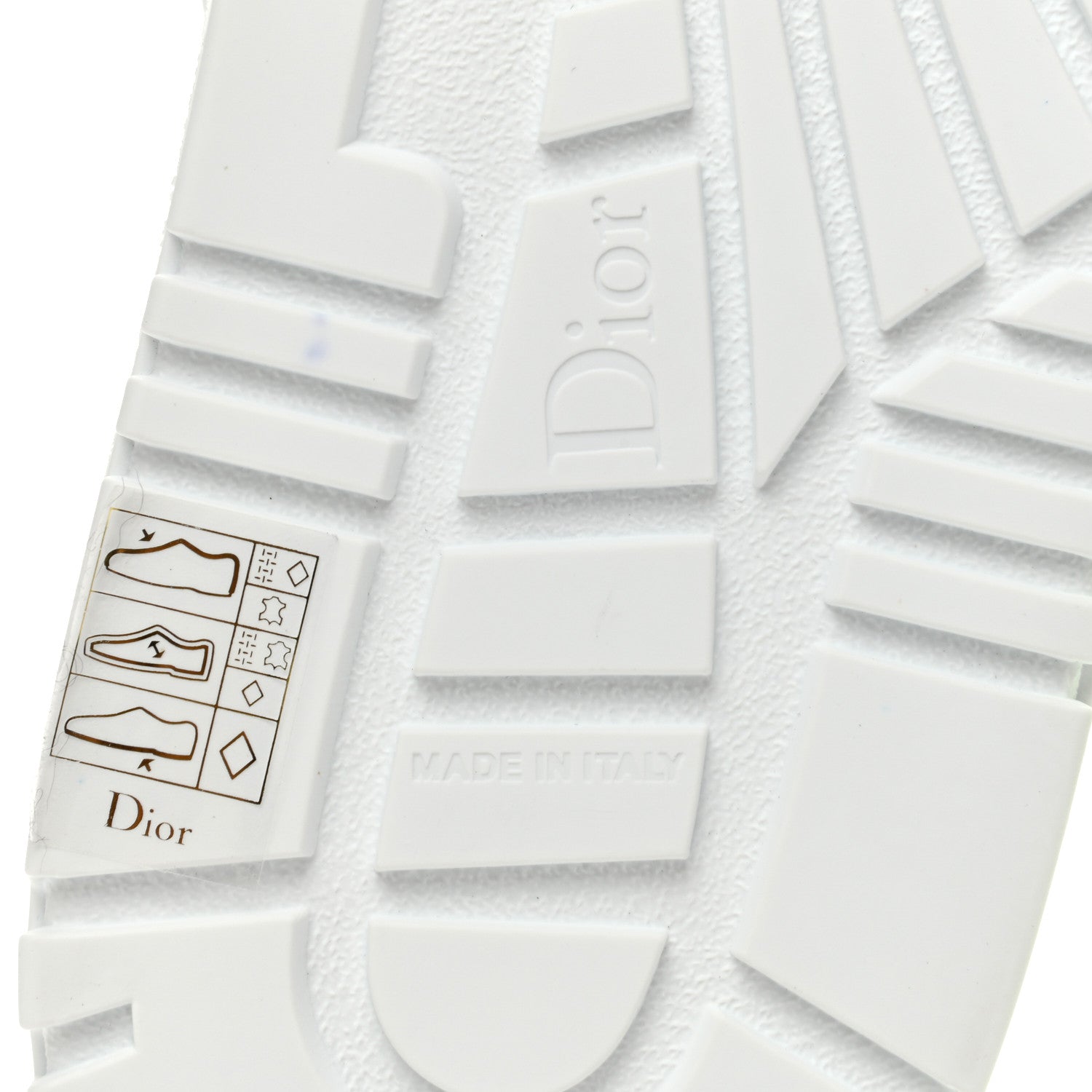 Christian Dior Reflective Fabric Shaded Dior-ID Platform Sneakers 37.5 Yellow Fluo 6 of 8