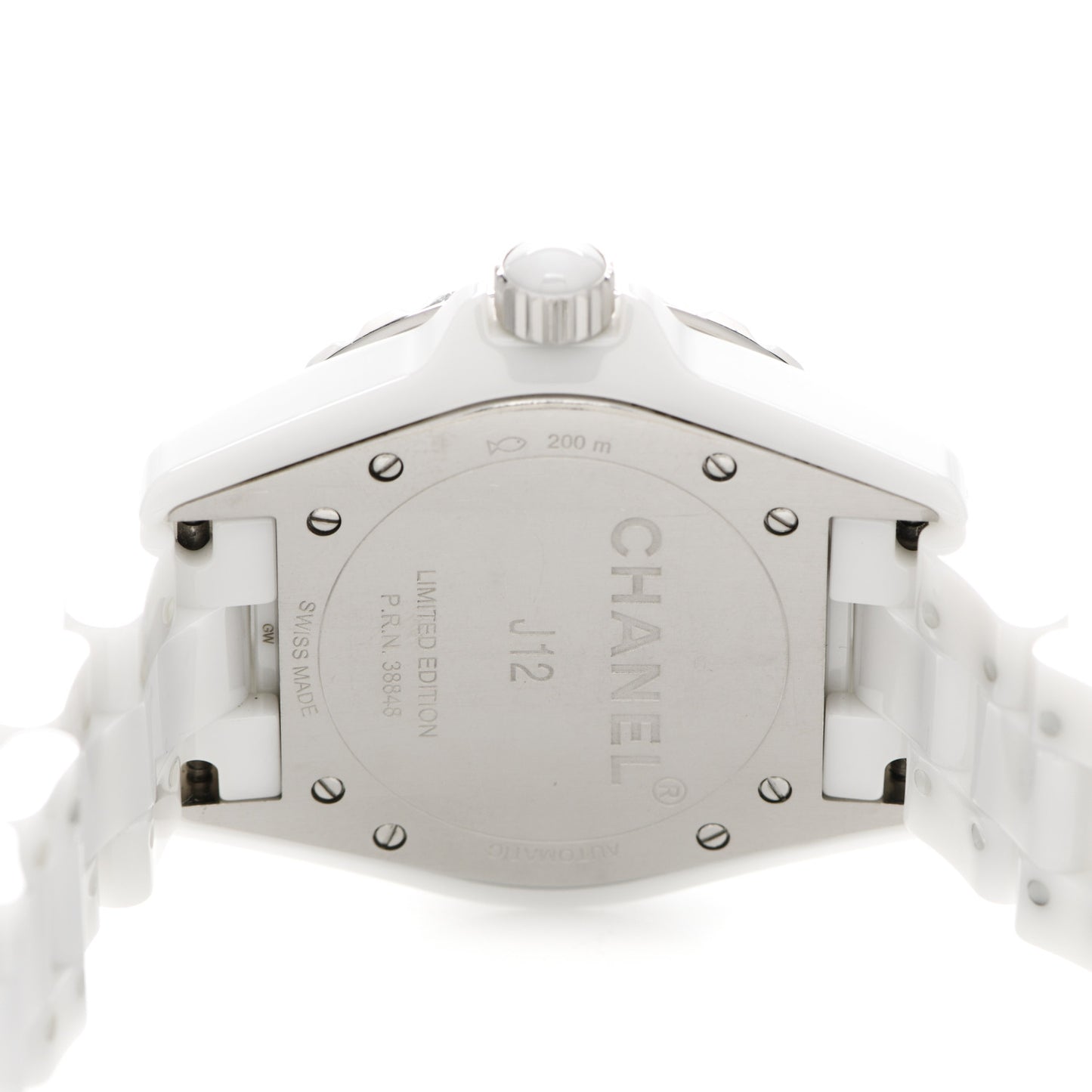 Stainless Steel Ceramic 38mm J12 Automatic Watch Soft Blue