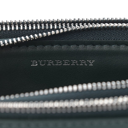 Burberry Patent Calfskin Penhurst Chain Triple Zip Shoulder Bag Green 6 of 10