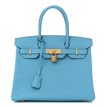 Hermes Epsom Birkin 30 Bleu Du Nord 1 of 12