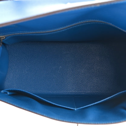 Hermes Epsom Kelly Sellier 32 Mykonos 5 of 10