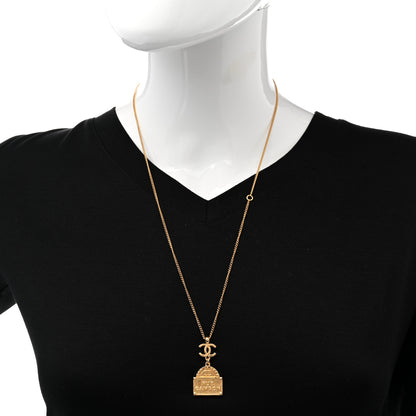 Chanel Metal CC Rue Cambon Necklace Necklace Gold 2 of 6
