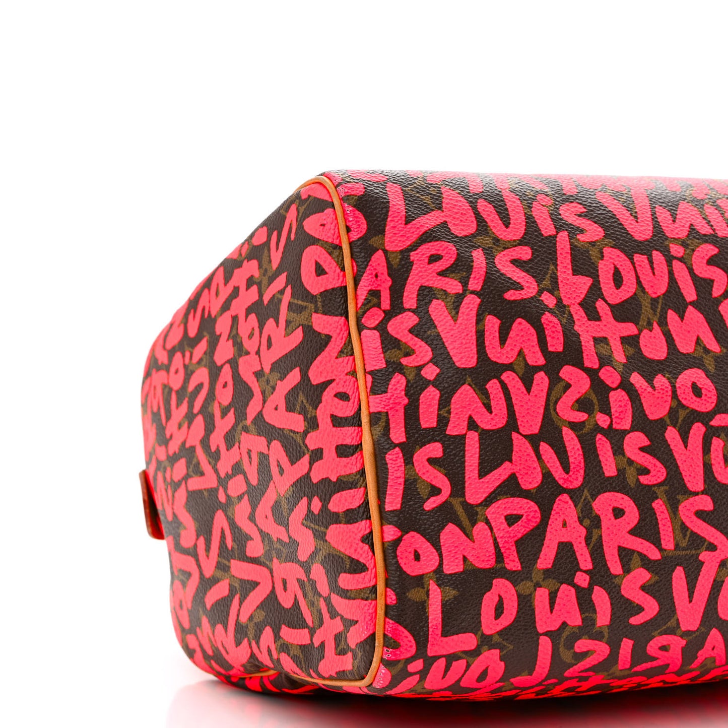 Monogram Graffiti Speedy 30 Fuchsia