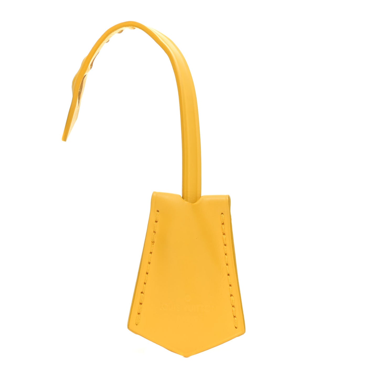 Calfskin Clochette Key Bell Holder Yellow