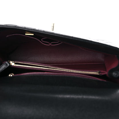 Chanel Caviar Quilted Medium Coco Handle Flap Black 5 of 10