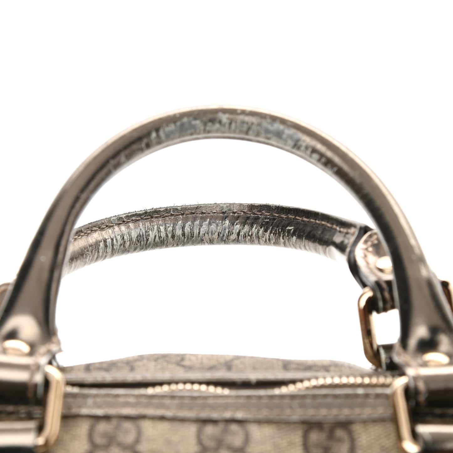 GG Plus Monogram Medium Joy Boston Pewter