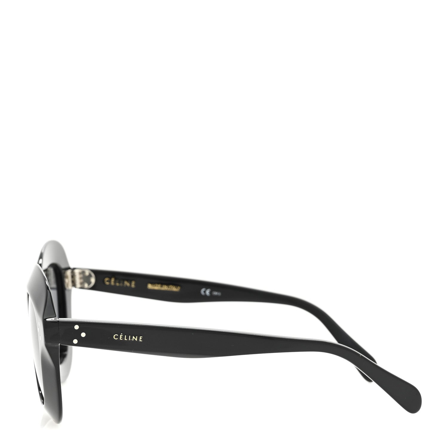 Celine Acetate Lola Sunglasses CL 41445/S Black 3 of 6