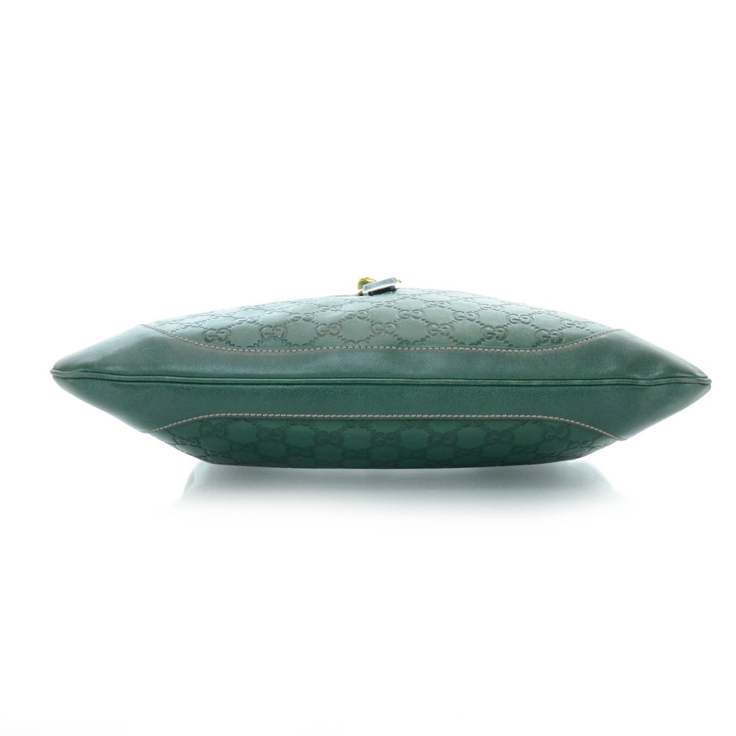 Guccissima Bouvier Hobo Dark Green