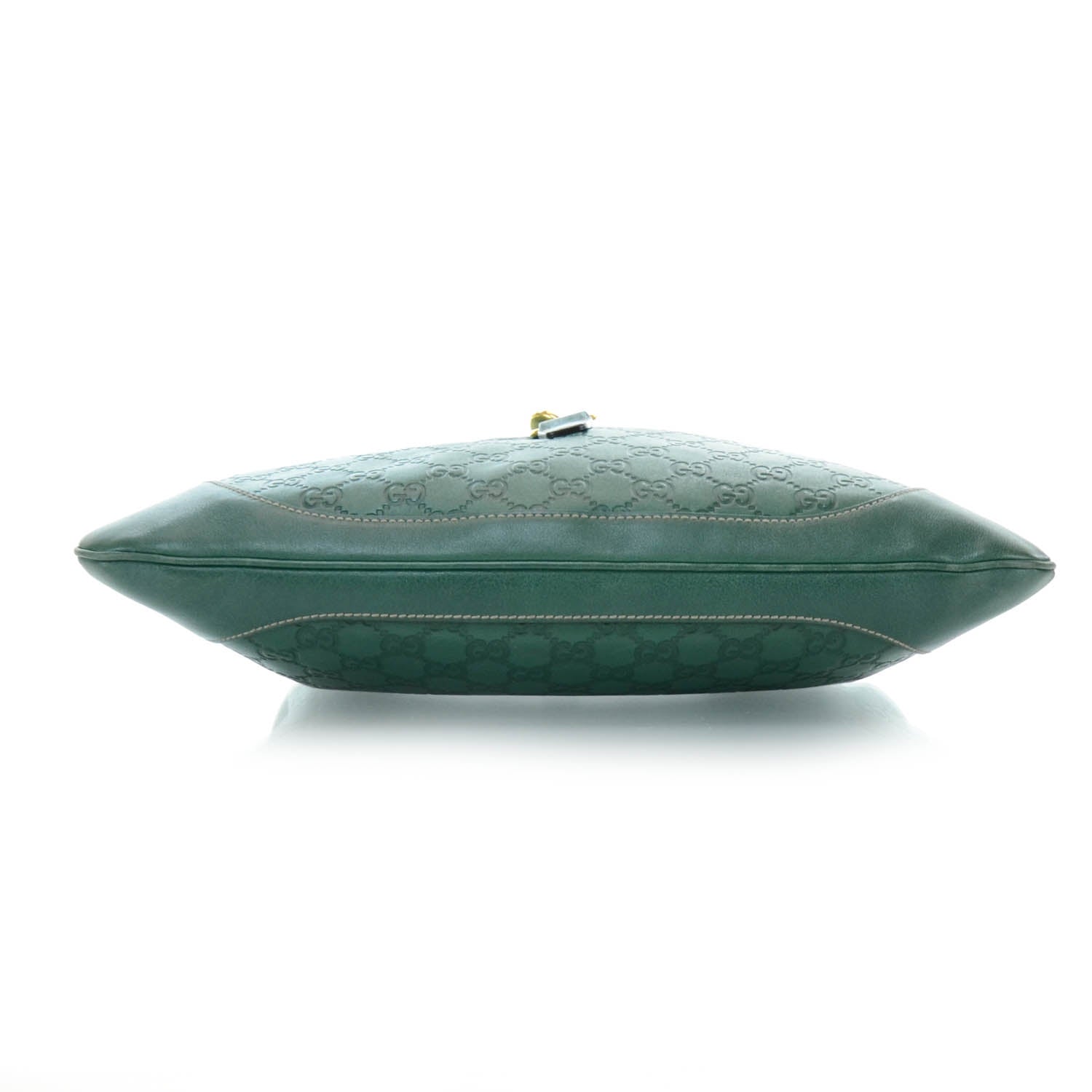 Gucci Guccissima Bouvier Hobo Dark Green 6 of 12