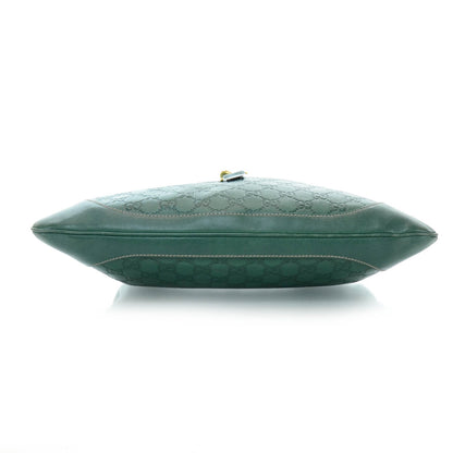 Gucci Guccissima Bouvier Hobo Dark Green 6 of 12