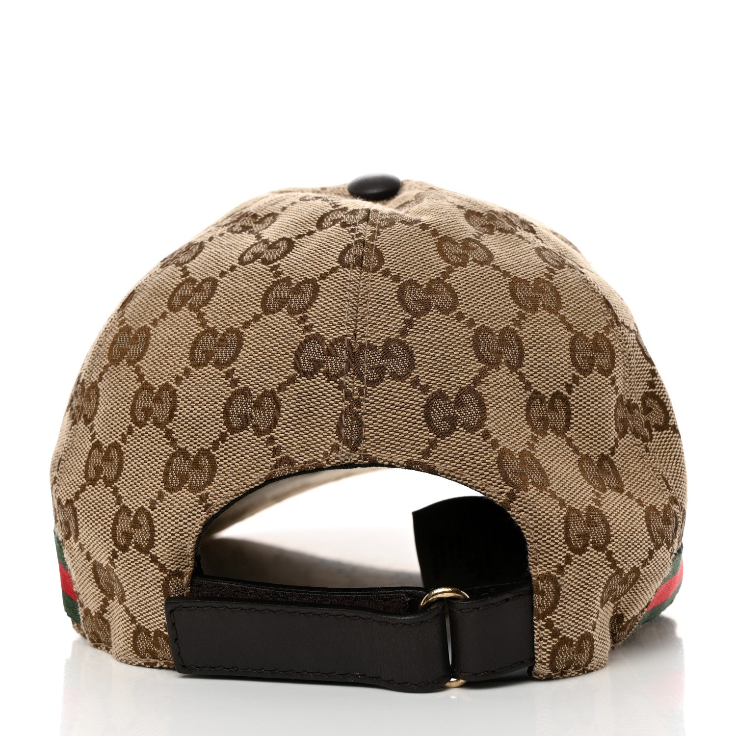 Gucci Monogram Web Baseball Hat XL Beige Cocoa 6 of 9