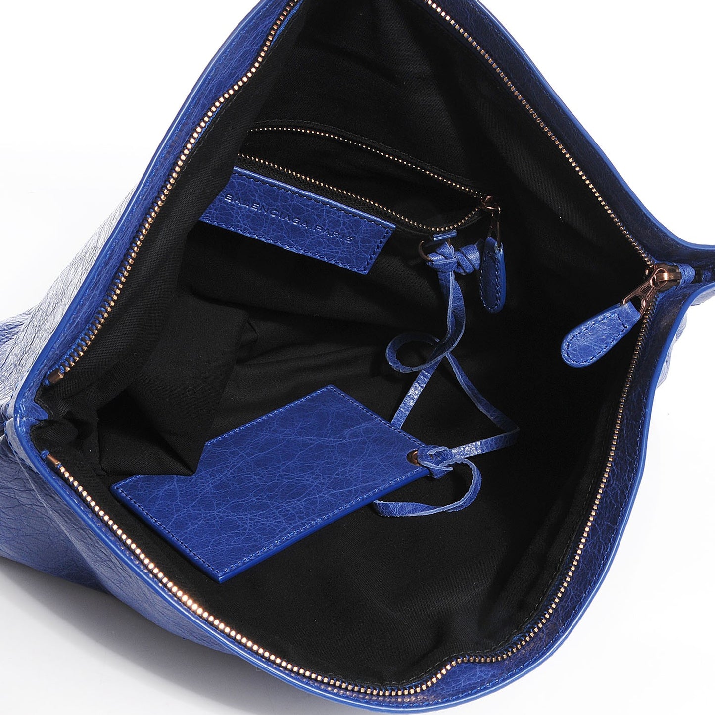 Agneau Giant 12 Rose Gold Hardware Premier Clutch Bleuette