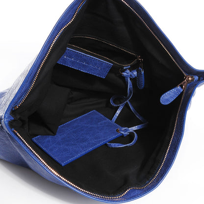 Balenciaga Agneau Giant 12 Rose Gold Hardware Premier Clutch Bleuette 5 of 11