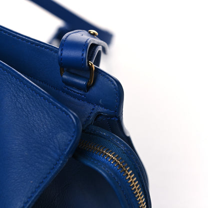 Saint Laurent Calfskin Small Classic Y Cabas Royal Blue 10 of 22