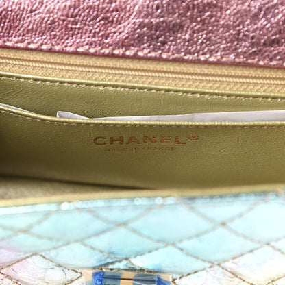 Chanel Metallic Goatskin Quilted Mini 2.55 Reissue Flap Multicolor 8 of 12