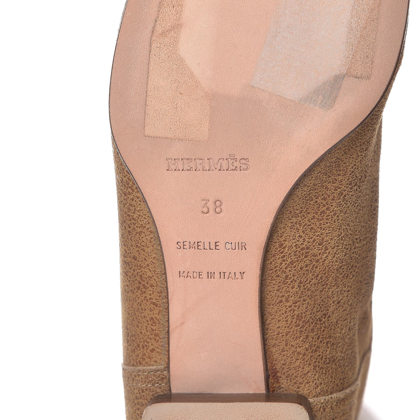 Etriviere Calfskin Equestrian Boots 38 Camel