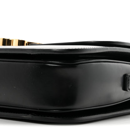 Celine Shiny Calfskin Medium Triomphe Black 9 of 9