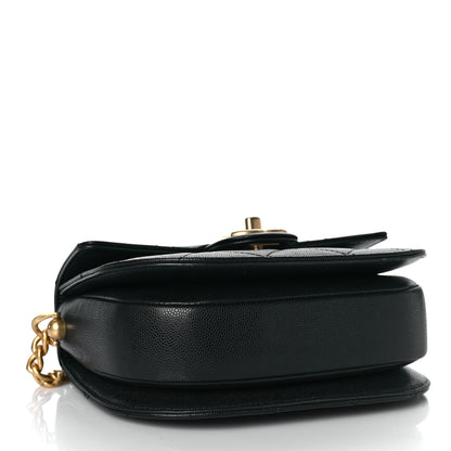 Chanel Caviar Quilted Moon Messenger Black 4 of 9