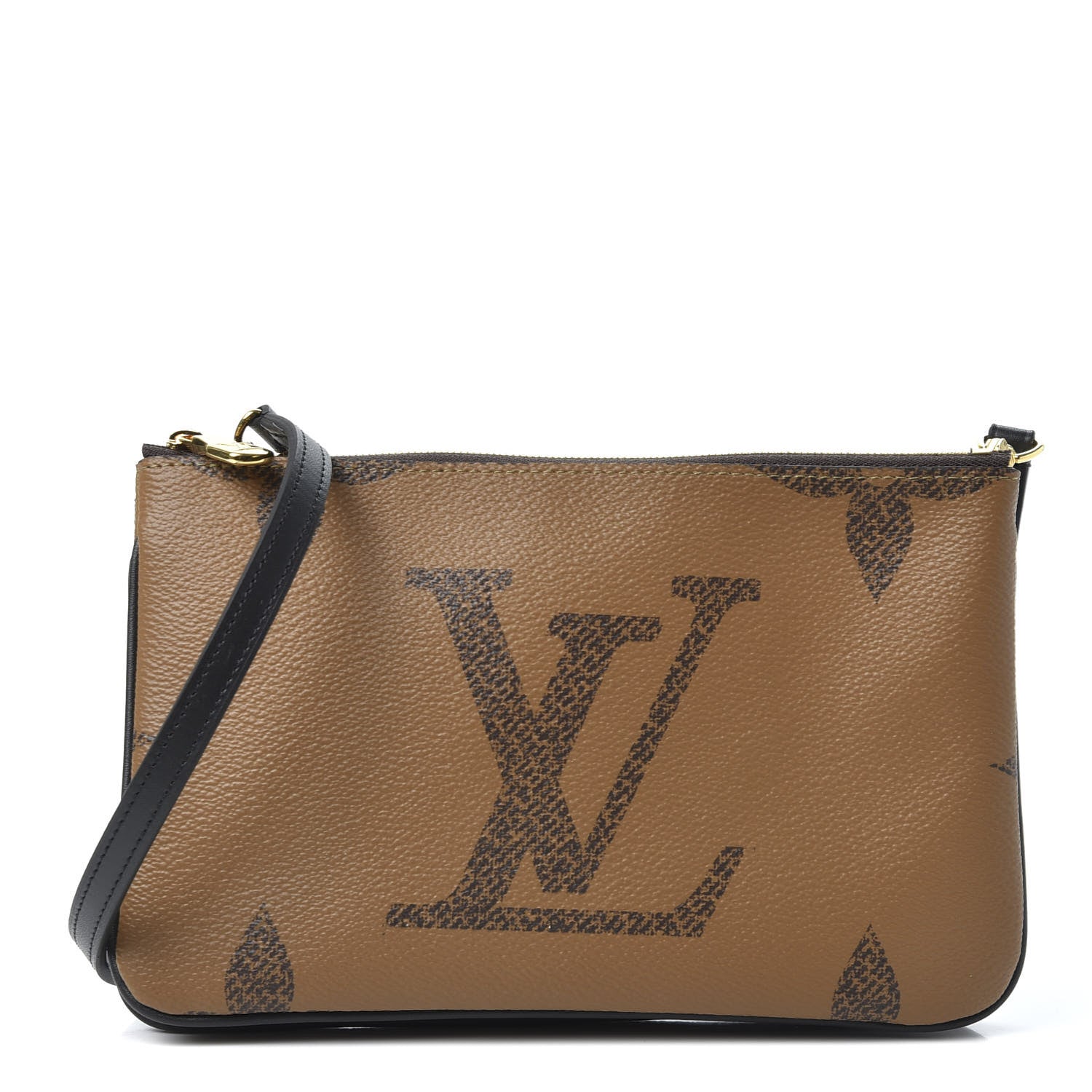 Louis Vuitton Reverse Monogram Giant Double Zip Pochette 1 of 10