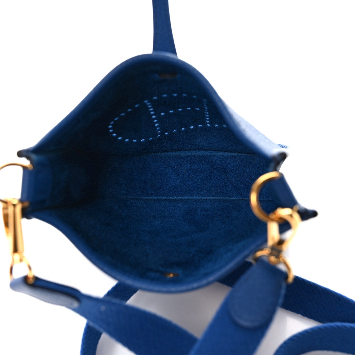 Hermes Taurillon Clemence Evelyne TPM Bleu France 5 of 9