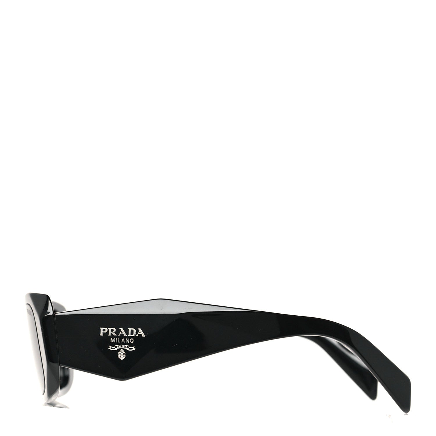 Prada Acetate Symbole Sunglasses SPR 17W Black 3 of 7