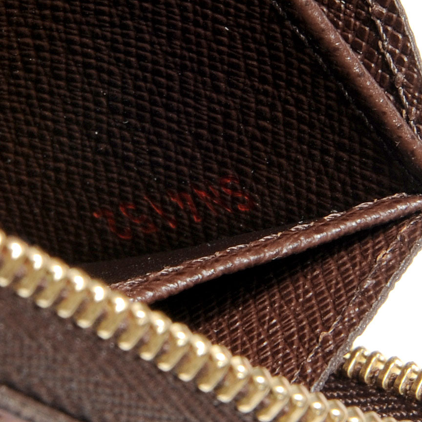 Damier Ebene Zippy Coin Purse