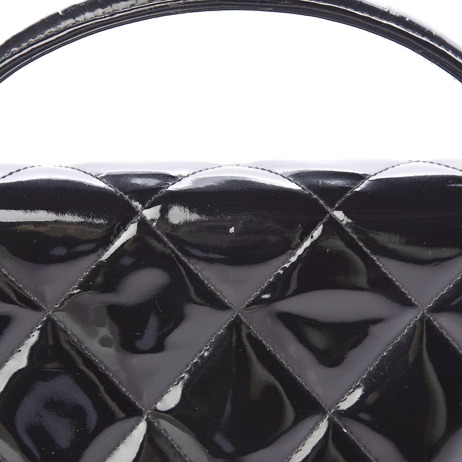 Chanel Patent Quilted Briefcase Laptop Bag Black 22 of 22