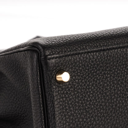 Hermes Togo Kelly Retourne 32 Black 26 of 27
