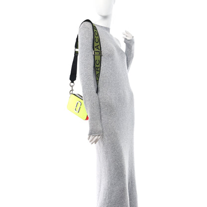 Marc Jacobs Saffiano Small Snapshot Camera Bag Bright Yellow 2 of 11