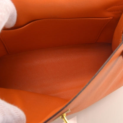 Hermes Swift Kelly Pochette Orange 7 of 7