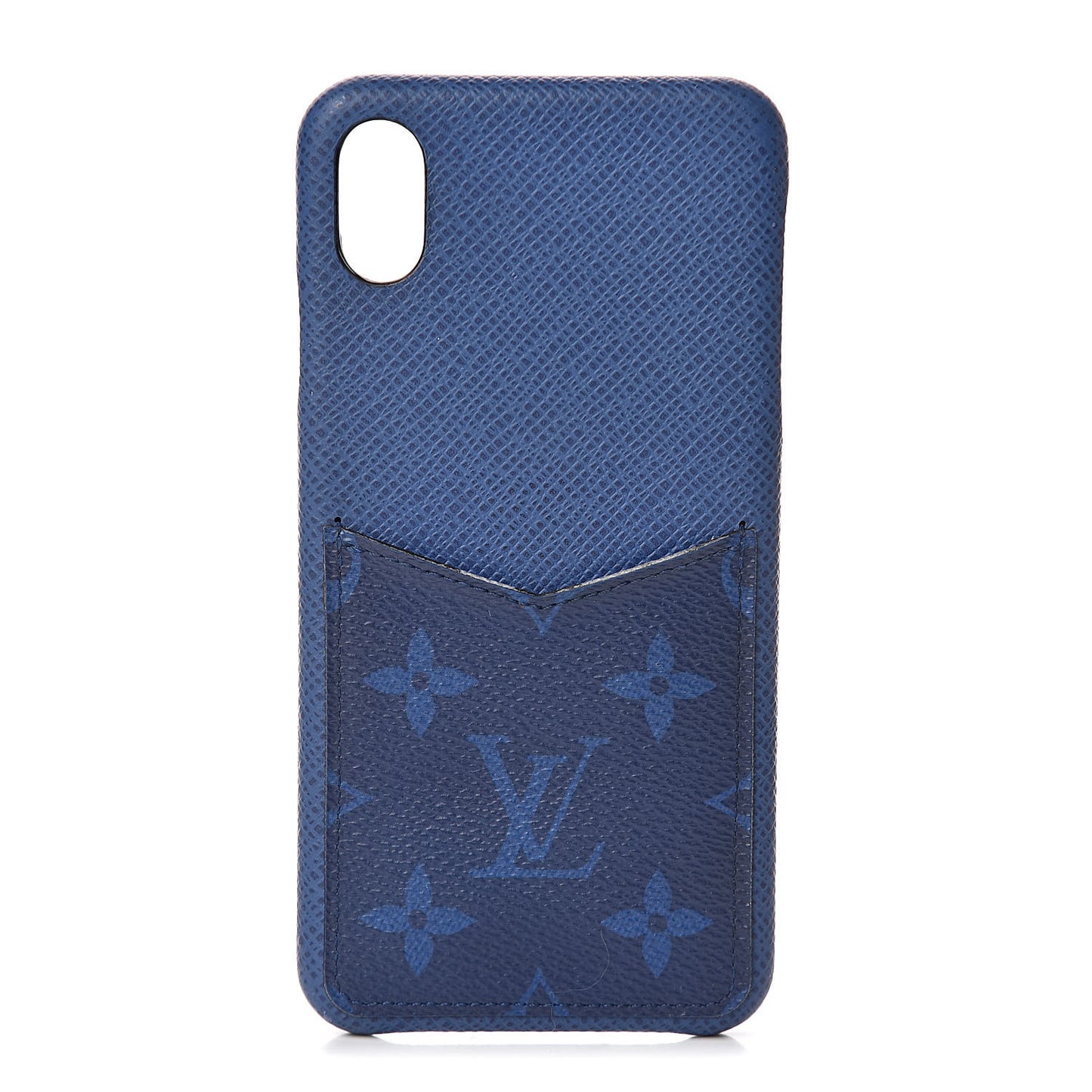 Monogram iPhone XS Max Bumper Cobalt
