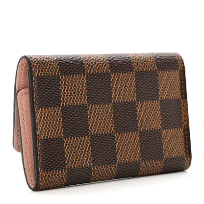Louis Vuitton Damier Ebene Multicles 6 Key Holder Rose Ballerine 3 of 9